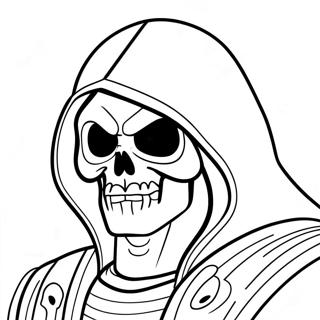 Pagina Para Colorear De Skeletor 39227-32554