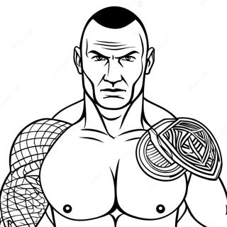 Pagina Para Colorear De Randy Orton Wwe 39387-32694