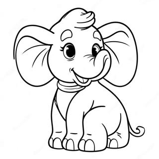 Pagina Para Colorear De Dumbo 3940-3187