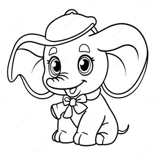 Pagina Para Colorear De Dumbo 3940-3188