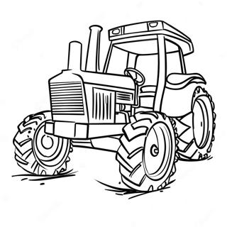 Pagina Para Colorear De Tractor De Arrastre 39477-32759