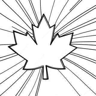 Pagina Para Colorear De La Bandera De Canada 39517-32798