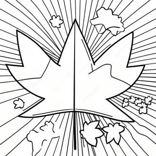 Pagina Para Colorear De La Bandera De Canada 39517-32800