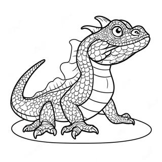 Pagina Para Colorear De Dragon De Agua Realista 39627-32887