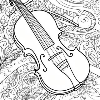 Pagina Para Colorear De Violin 39757-32988