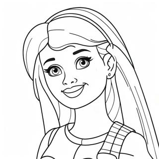 Pagina Para Colorear De Barbie Skipper Aventurera 39788-33009