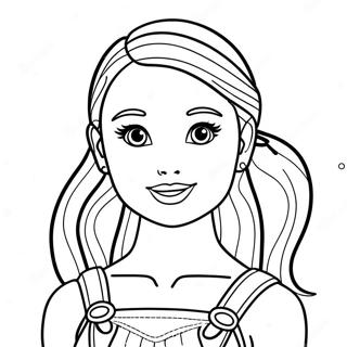 Pagina Para Colorear De Barbie Skipper Aventurera 39788-33010