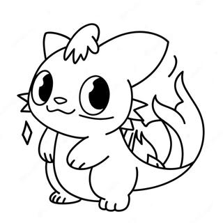 Pokémon De Tipo Fuego Páginas Para Colorear