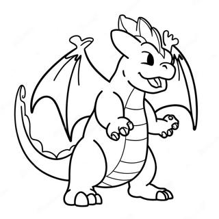 Pagina Para Colorear De Charizard Lanzando Fuego 39838-33056