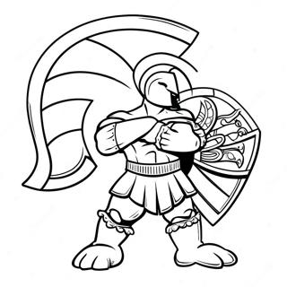 Pagina Para Colorear De La Mascota De Los Spartans De Michigan State 39878-33083