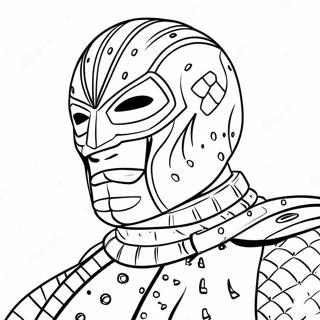 Pagina Para Colorear De Dominik Mysterio 39887-33096