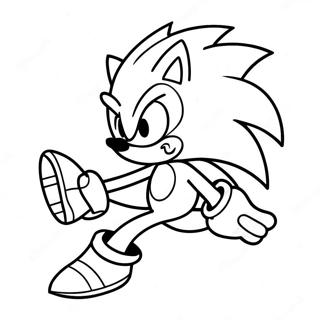 Sonic Boom Páginas Para Colorear