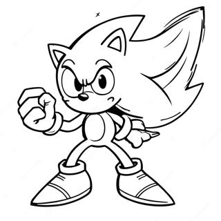 Pagina Para Colorear De Sonic Boom 3990-3227