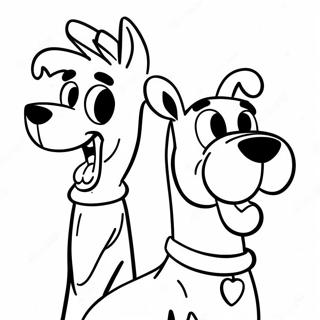 Pagina Para Colorear De Scooby Doo Y Shaggy Groovy 39918-33122