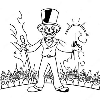 Pagina Para Colorear Escena Del Festival Zozobra 40058-33226