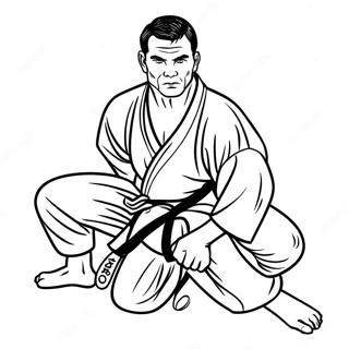 Pagina Para Colorear Jiu Jitsu 40107-33262