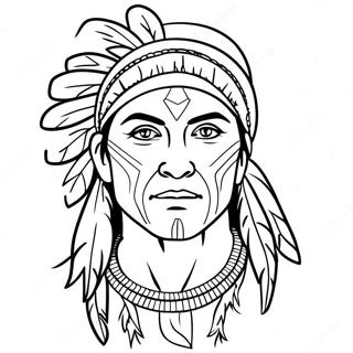 Cherokee Páginas Para Colorear