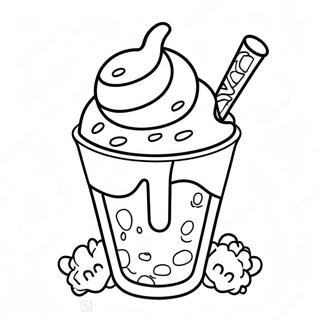 Pagina Para Colorear De Sundae Delicioso De Dairy Queen 40308-33425