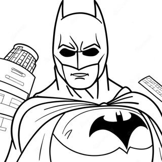 Batman Entre Nosotros Páginas Para Colorear