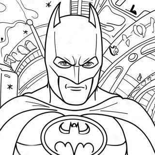 Pagina Para Colorear De Batman Entre Nosotros 40397-33503