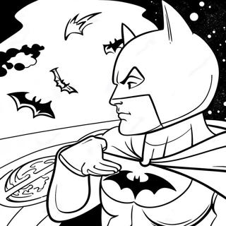 Pagina Para Colorear De Batman En El Espacio Entre Nosotros 40398-33495