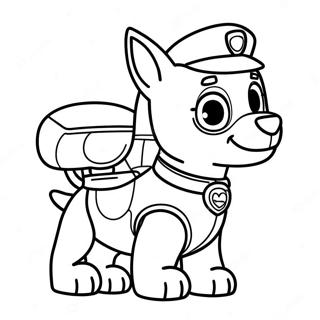 Paw Patrol Zuma Páginas Para Colorear