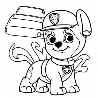 Pagina Para Colorear De Zuma De Paw Patrol Aventurero 40438-33522