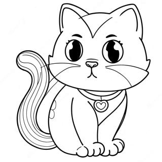 Pagina Para Colorear De Gatito Malo 40457-33536