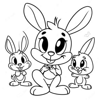 Pequeños Toons Páginas Para Colorear