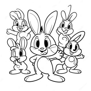 Pagina Para Colorear De Tiny Toons 40477-33543