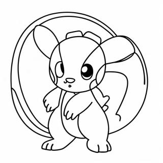 Fusión Pokémon Páginas Para Colorear