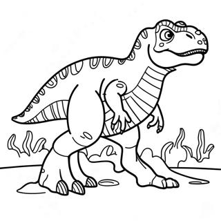 Tiranosaurio Rex Páginas Para Colorear