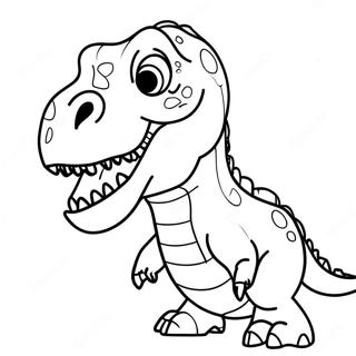 Pagina Para Colorear De T Rex 40607-33651