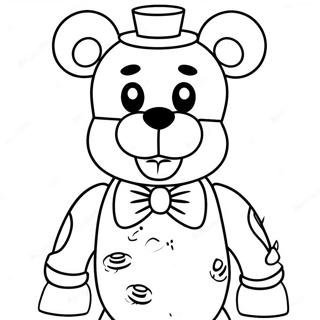 Pagina Para Colorear De Funtime Freddy 40848-33844