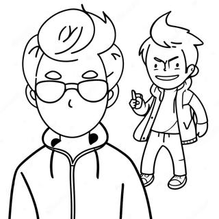 Eddsworld Páginas Para Colorear