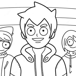 Pagina Para Colorear De Eddsworld 40918-33906