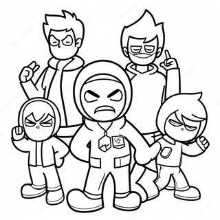 Eddsworld Páginas Para Colorear