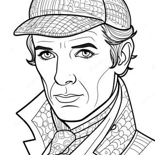 Sherlock Holmes Páginas Para Colorear