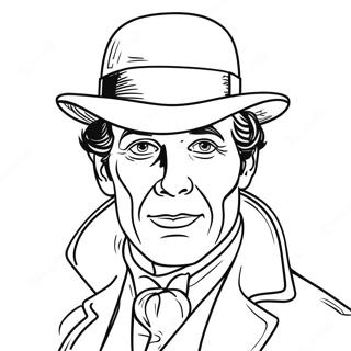 Pagina Para Colorear De Sherlock Holmes 40928-33886