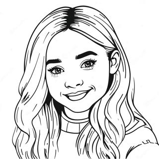 Pagina Para Colorear De Sabrina Carpenter 40958-33918