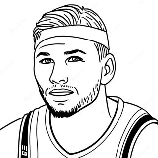 Pagina Para Colorear De Luka Doncic 40968-33928