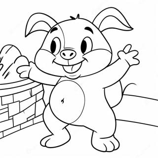 Pagina Para Colorear De Porky Pig 41088-34125