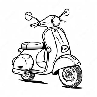 Pagina Para Colorear De Scooter 41148-34180