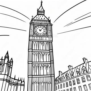 Pagina Para Colorear De La Torre Del Big Ben 41279-34270