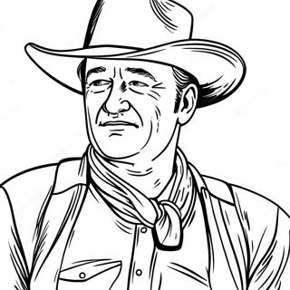 Pagina Para Colorear De John Wayne 41288-34275