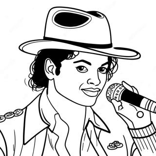 Pagina Para Colorear De Michael Jackson Malo 41439-34390