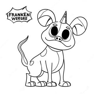 Pagina Para Colorear De Frankenweenie 41589-34512