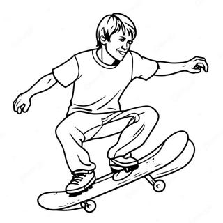 Pagina Para Colorear De Tony Hawk 41699-34614