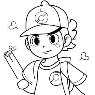 Pagina Para Colorear De Ash Ketchum 41719-34620