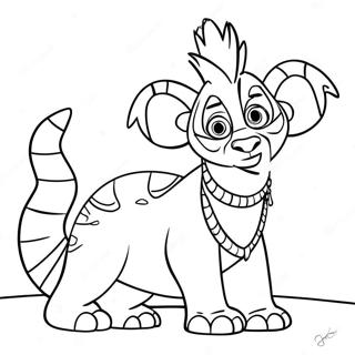 Pagina Para Colorear De Madagascar 3 41789-34672